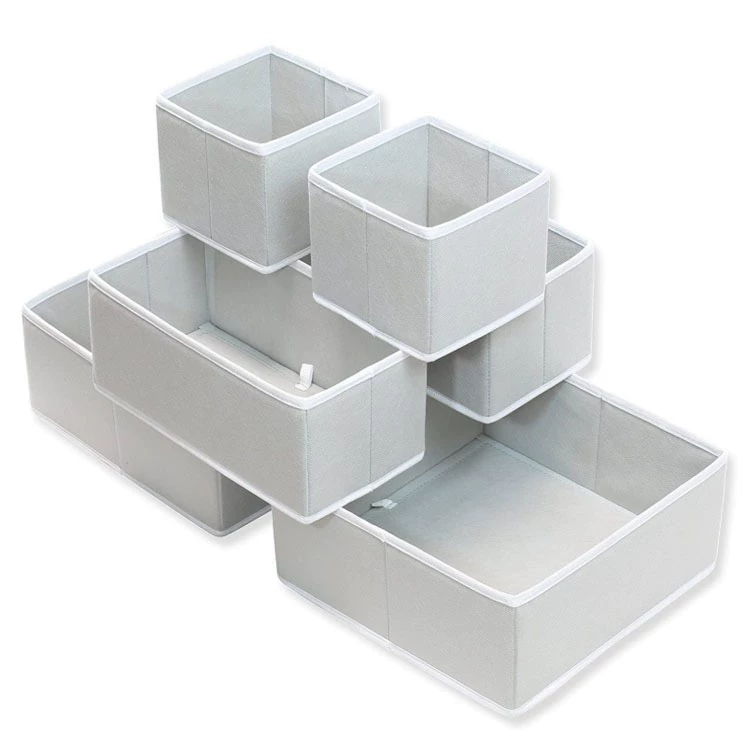 Storage system, set, underwear, overall, tights, socks, storage box, 6 pieces