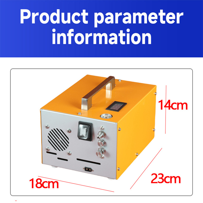 充气空气压缩机PCP300BAR30MPa4500psi12v110v220v用于狩猎潜水泵
