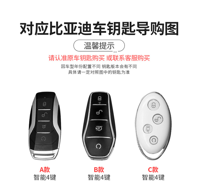Suitable for Byd Dolphin Key Cover Han Ev Cartoon Pattern Seagull Destroyer 05 All-Inclusive Tpu Protective Shell Bag