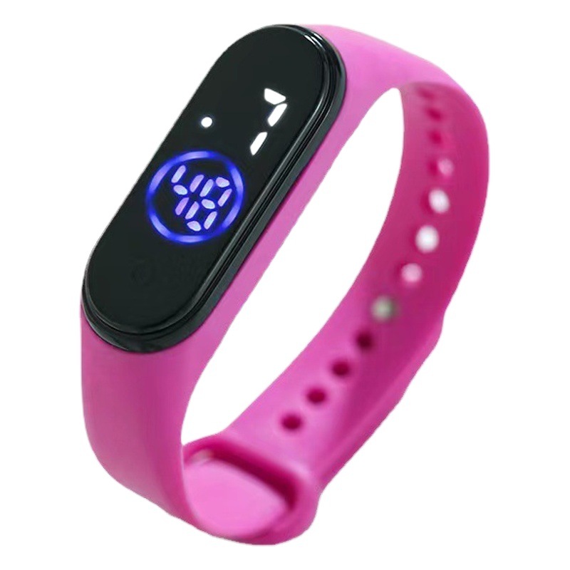 Directo de fábrica a prueba de agua M4 táctil LED reloj hombres y mujeres deportes de moda estudiante niños reloj electrónico al por mayor