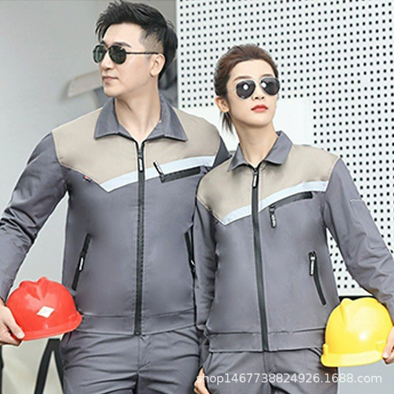 Охранная форма осенний костюм с коротким рукавом Имущество школьная Безопасность Рабочая одежда рубашка с длинным рукавом Весна и лето мужчины и женщины одинаковый стиль