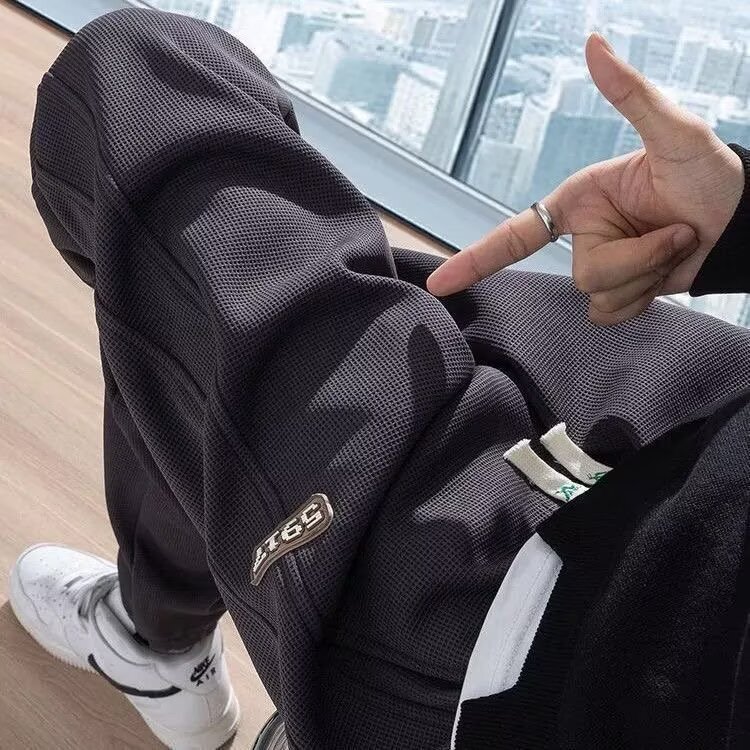 Trendy Commuter Versatile Casual Pants Men Loose Straight Casual Pants 2025 Trendy Men Jogger Pants Versatile Ins