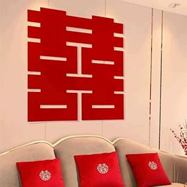 场地布置道具;吊旗/三角旗;拉花、彩带