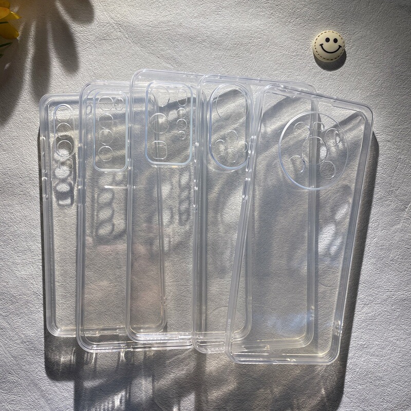 For opporeno12 mobile phone case reno10pro transparent 11 wholesale 9 silicone 8 material 4se/5/6/7