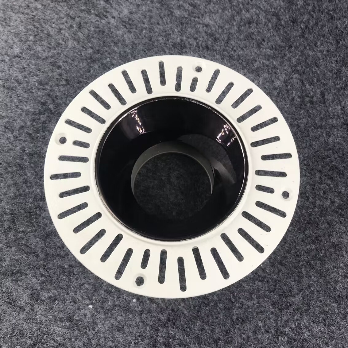 压铸无边圆形GU10MR16灯架斗胆灯外壳百变灯杯GU5.3模组面环套件