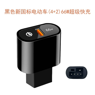 Charger 66W Super Fast Charging – Mobil şarj cihazları - black-new-national-standard-electric-vehicle-42-66w-super-fast-charging