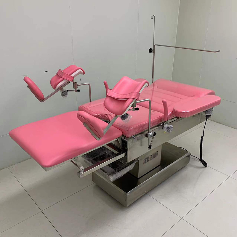 Cama de ginecología Cama eléctrica de obstetrícia Cama de cirugía eléctrica de obstetrícia y ginecología Cama de cirugía eléctrica multifuncional de enfermería materna Cama de cirugía privada