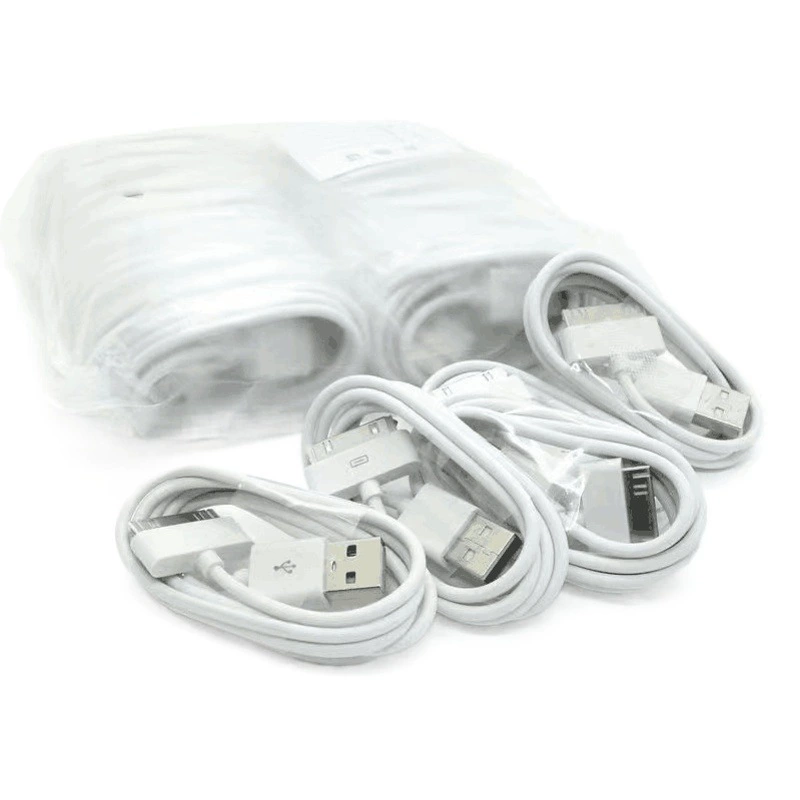 Применимо к Apple 4S кабель для передачи данных мобильного телефона кабель для зарядки iphone4 1 м старомодный 6-контактный кабель для передачи данных 4-го поколения