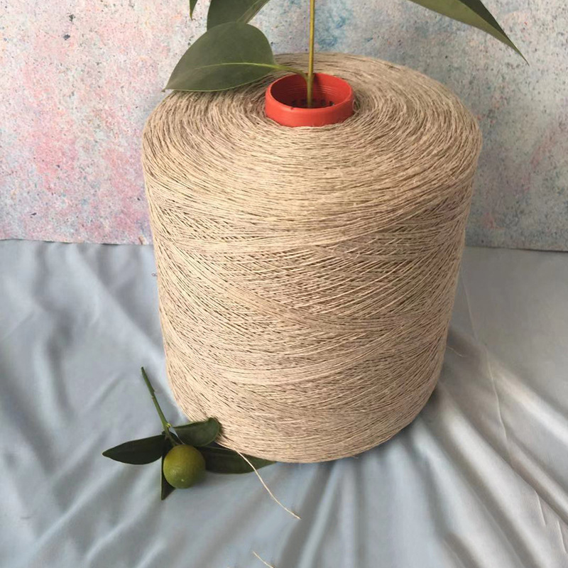 厂家现货亚麻纱20支30支32支 原色/漂白