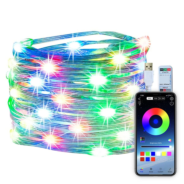 10 meters 100 light+ mobile app model (without remote control board)