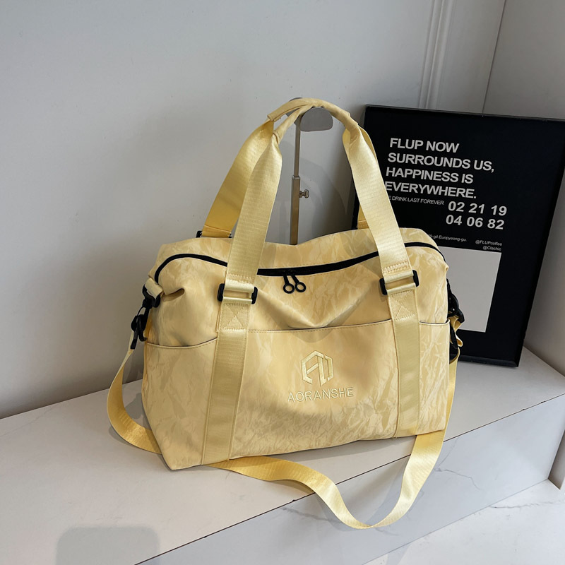 2025 nueva gran capacidad simple bolsas de viaje de mano bolsas deportivas de ocio bolsas de acondicionamiento de la ropa ligeras bolsas inclinadas para mujeres