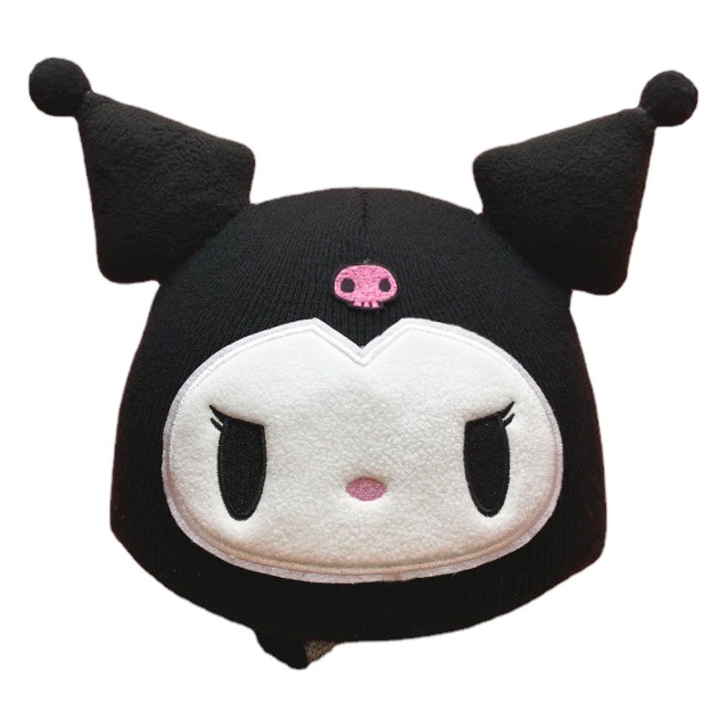 Xiong Yuye original knitted elastic cartoon girl cute ski helmet cap cover decorative balance car paraglider