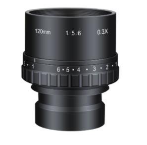 浩蓝光电AZUREphotonics ELS-120/5.6V-0.3X 手动光圈定焦镜头