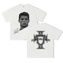 ���羳�W�a��Cristiano Ronaldo football superstar cotton T-sh