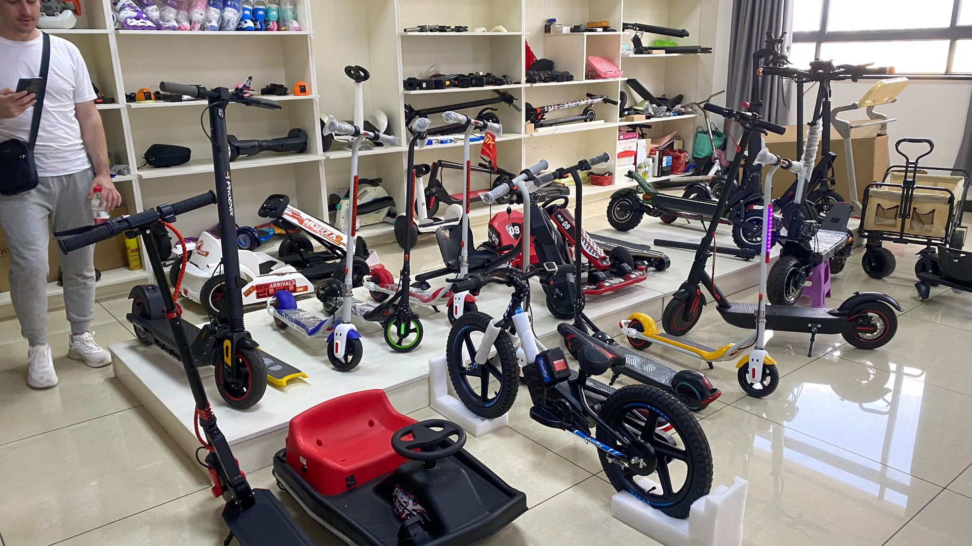 E01 child electric scooters 17