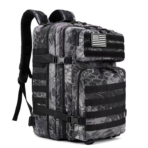 Python Black American Flag