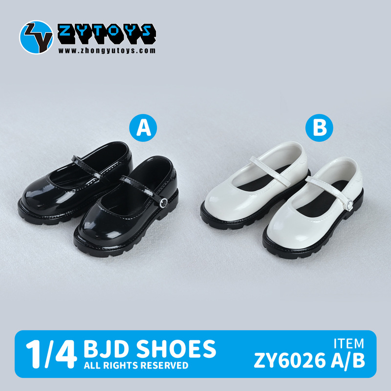 Four-Point Bjd Mary Jane Doll Shoes with Magnetic Buckle, Flat Doll Shoes, Luyun Body, Litili Body, Dali Lili Pu 4 Four-Point Bjd Mary Jane Doll Shoes with Magnetic Buckle, Flat Doll Shoes, Luyun Body, Litili Body, Dali Lili Pu 4