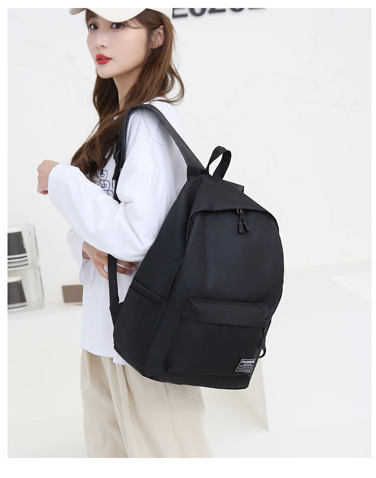 Ins-style Korean backpacks, simple college student business computer bags, hiking bags, gift travel bags undefined