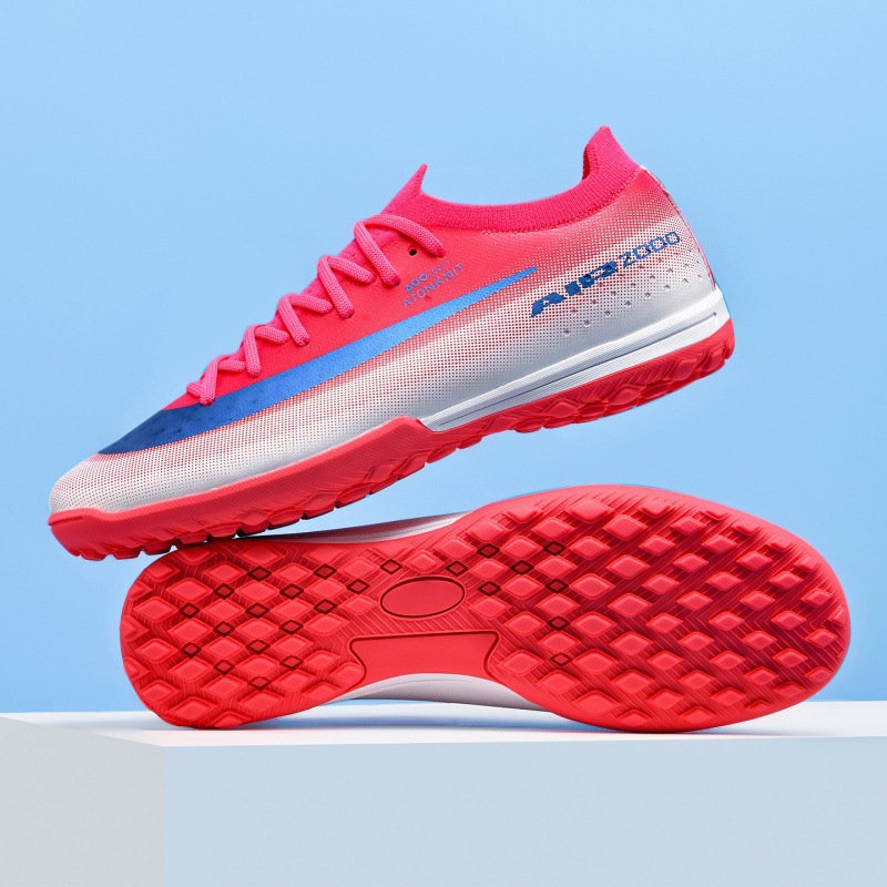 Zapatos de Entrenamiento de Fútbol de Malla y Caucho TPU para Césped Natural y Artificial