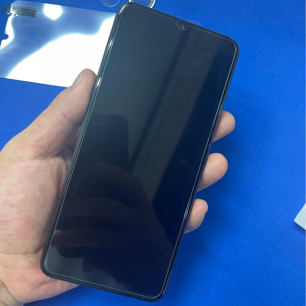 Aplicable voz itela70 película templada protector de pantalla frontal 2.5d transparente HD itel power55