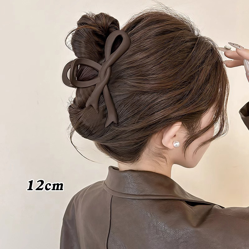 Gran abrazadera de tiburón esmaltado, toque de cabeza, abrazadera de cabello de alto nivel, 2025 nuevo temperamento, abrazadera de agarre para mujeres