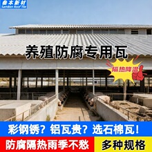 加厚石棉瓦水泥瓦家用屋顶材料养殖厂专用隔热防水耐用厂家广东