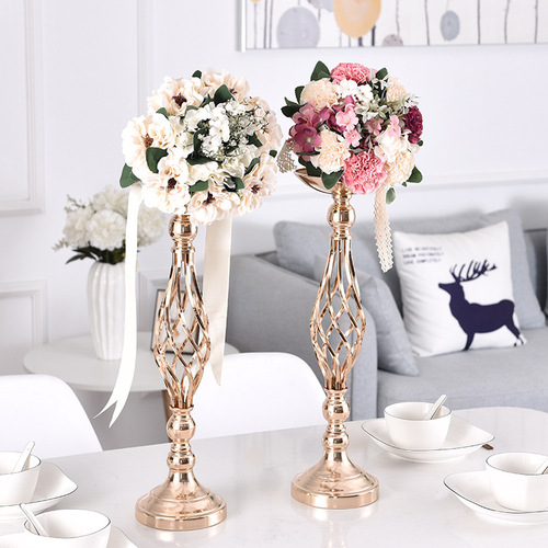 Wedding props runway path guide braid candlestick ornaments candlestick vase centerpiece wedding scene guest book decoration