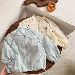 Versatile Spring Jackets for Boys and Girls, New Kidsren's Casual Jackets, Stylish Baseball Uniforms, Spring & Fall Tops 2025 Thin