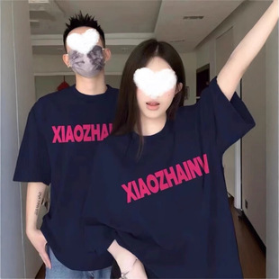 Summer Pure Cotton Short-Sleeved T-Shirt Couple Wear Lazy Style Loose Niche Design Tops for Men and Women Student Trendy Class Uniforms