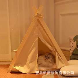 室内家用猫窝狗窝宠物帐篷四季通用保暖宠物窝可拆卸猫咪产房帐篷
