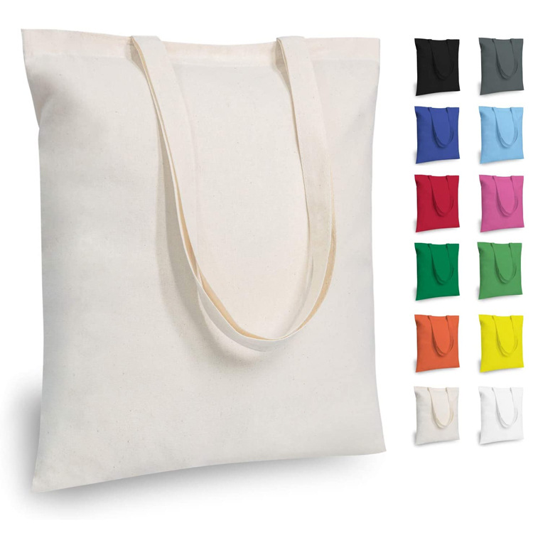 空白手提帆布袋加做logo 创意广告宣传帆布袋学生单肩帆布包厂家