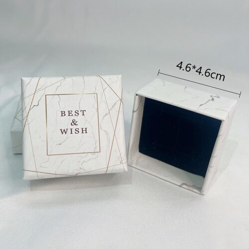 [Single shot, no delivery] Jewelry box, marble series paper gift box, handbag, dropshipping