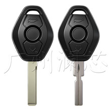 适用宝马E38 X5 Z4 520 525 325 330 3键直板遥控钥匙壳HU92/HU58