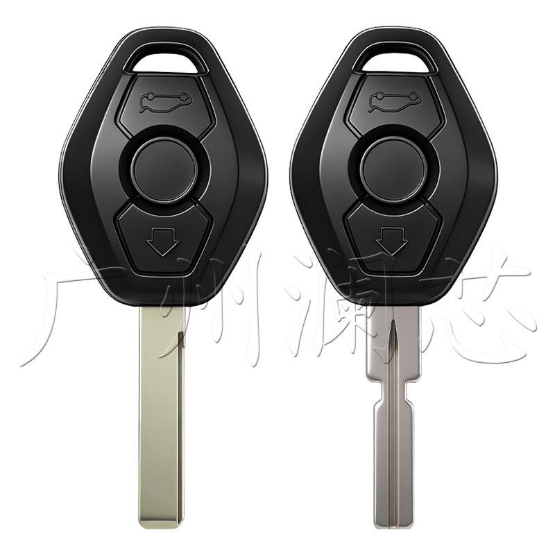 适用宝马E38 X5 Z4 520 525 325 330 3键直板遥控钥匙壳HU92/HU58