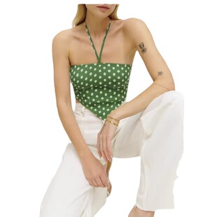 European and American Foreign Trade Cross-border Fashion Vest Yoga Clothing Hanging Neck Tie Sling Chest Pad Sports bra Fitness Underwear bra