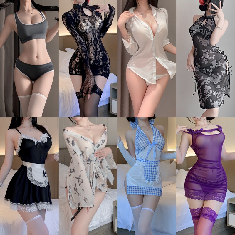 Sexy Lingerie Style Collection Pure Desire Role-Playing Uniform Suit Sexy Fun Qqny Teasing Pajamas Flirting