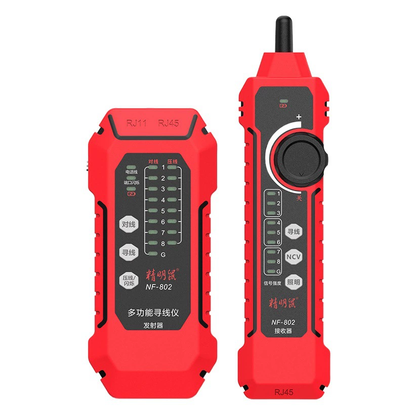 Мышь Jingming NF-802 в наличии оптом Line Finder тестер сетевой линии Line Finder тестер линии обжим хрустальной головки
