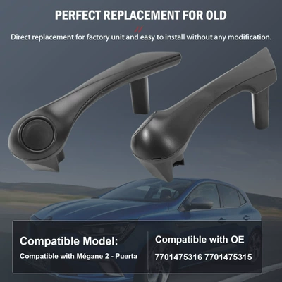 Armrest, handle, handle Handle Suitable for Renault