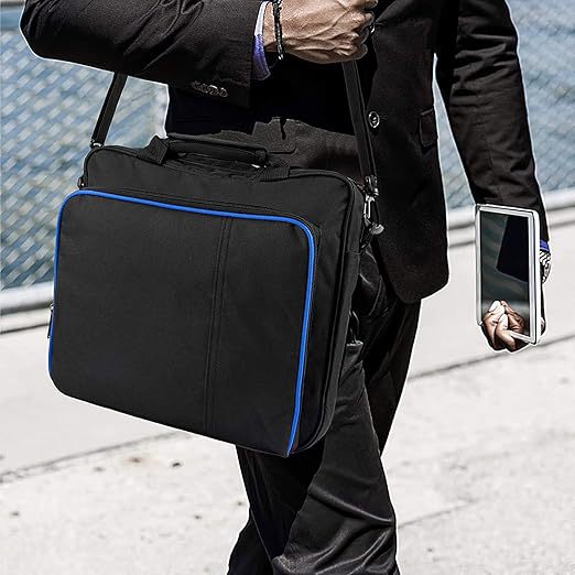 Ps4/Ps4Slim Game Console Storage Portable Shoulder Protection Bag with Large Capacity, Cross-Border Business Opportunity Product, 24-Hour Delivery