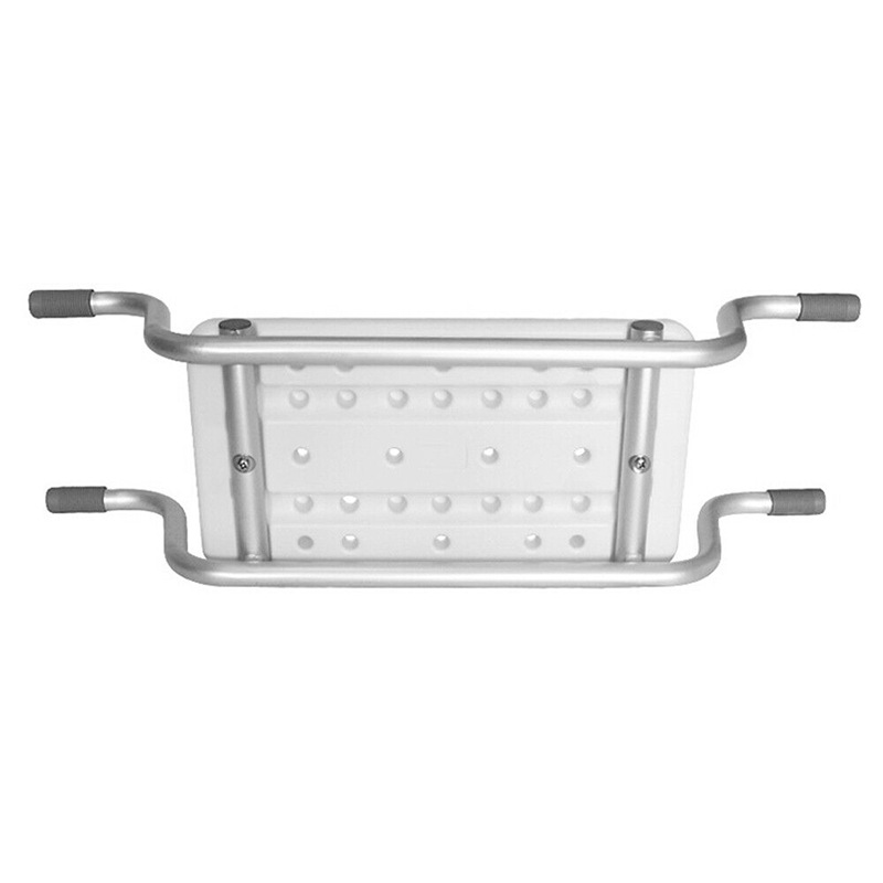 Amazon venta al por mayor de aleación de aluminio bañera rack Punch-libre bañera rack ajustable bañera asiento Asiento de baño