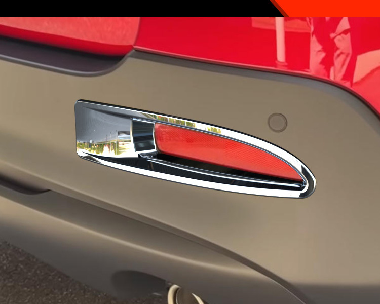 Suitable for Mazda 26 Models Cx-5 Modified Rear Bumper Fog Light Decorative Frame Abs Car Exterior Accessories