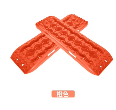 Universal Snow Anti-Skid Plate, Tire | Kempinq və səyahət - single-pack-orange-car-escape-board