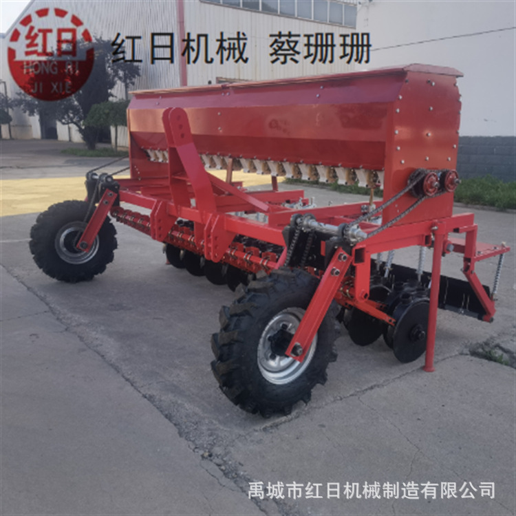 小麦旱稻施肥播种机　厂家供应小麦播种机不锈钢箱体播种机