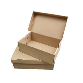 特硬牛皮纸翻盖鞋盒纸盒运动鞋收纳包装盒纸箱现货批发可印刷LOGO