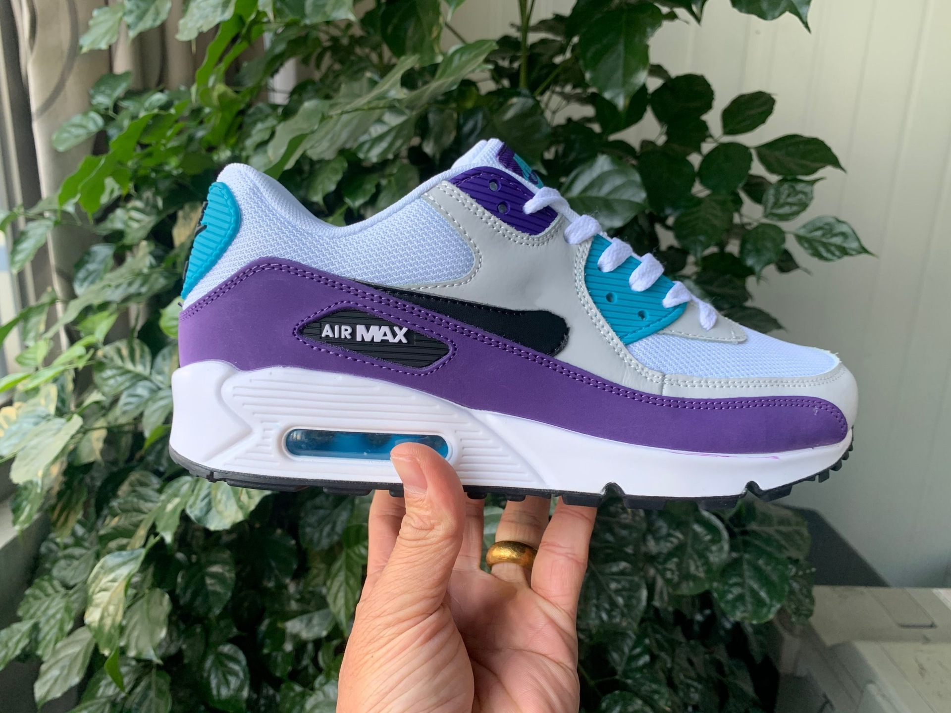 White and purple mesh 36-47 / 36