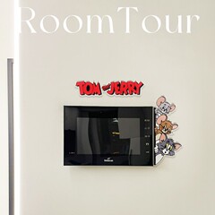 猫猫ネズミアクリル客間スイッチ装飾壁貼りスイッチ貼り現代シンプル汚れ防止貼り絵3d立体