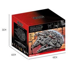レゴビルディングブロック 75192 スターウォーズミレニアムファルコン組み立てモデルストリートビュートイギフトと互換性があります。