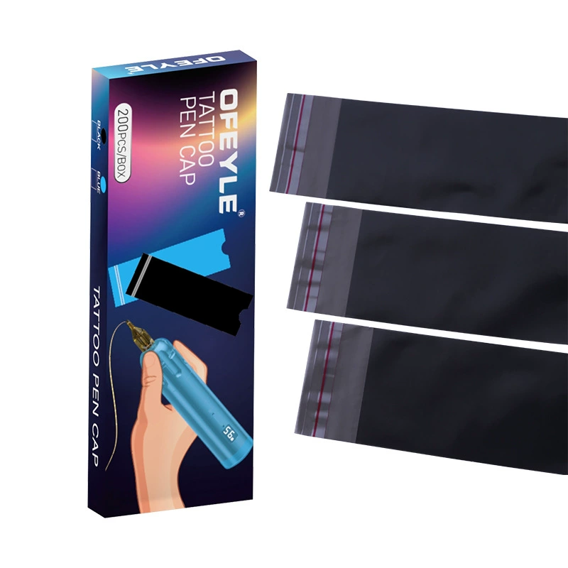 Tattoo Pen Machine Disposable Self-Adhesive Bags, 200 pcs Box, Universal Fit