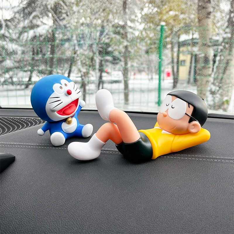 3 Series i3X5 Bracket Sleeping Daxiong Car Ornaments Internet Celebration Car Interior Creative Central Console Decorations