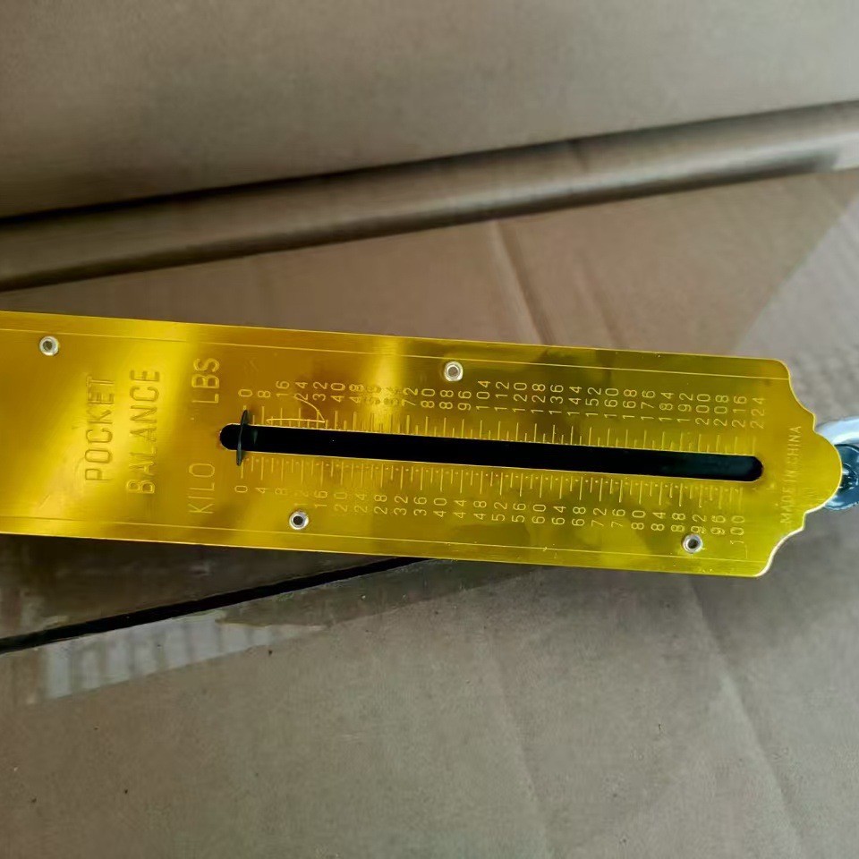 50 kg gancho de escala de Myanmar unidad de escala de resorte escala de mano escala de equipaje escala mecánica